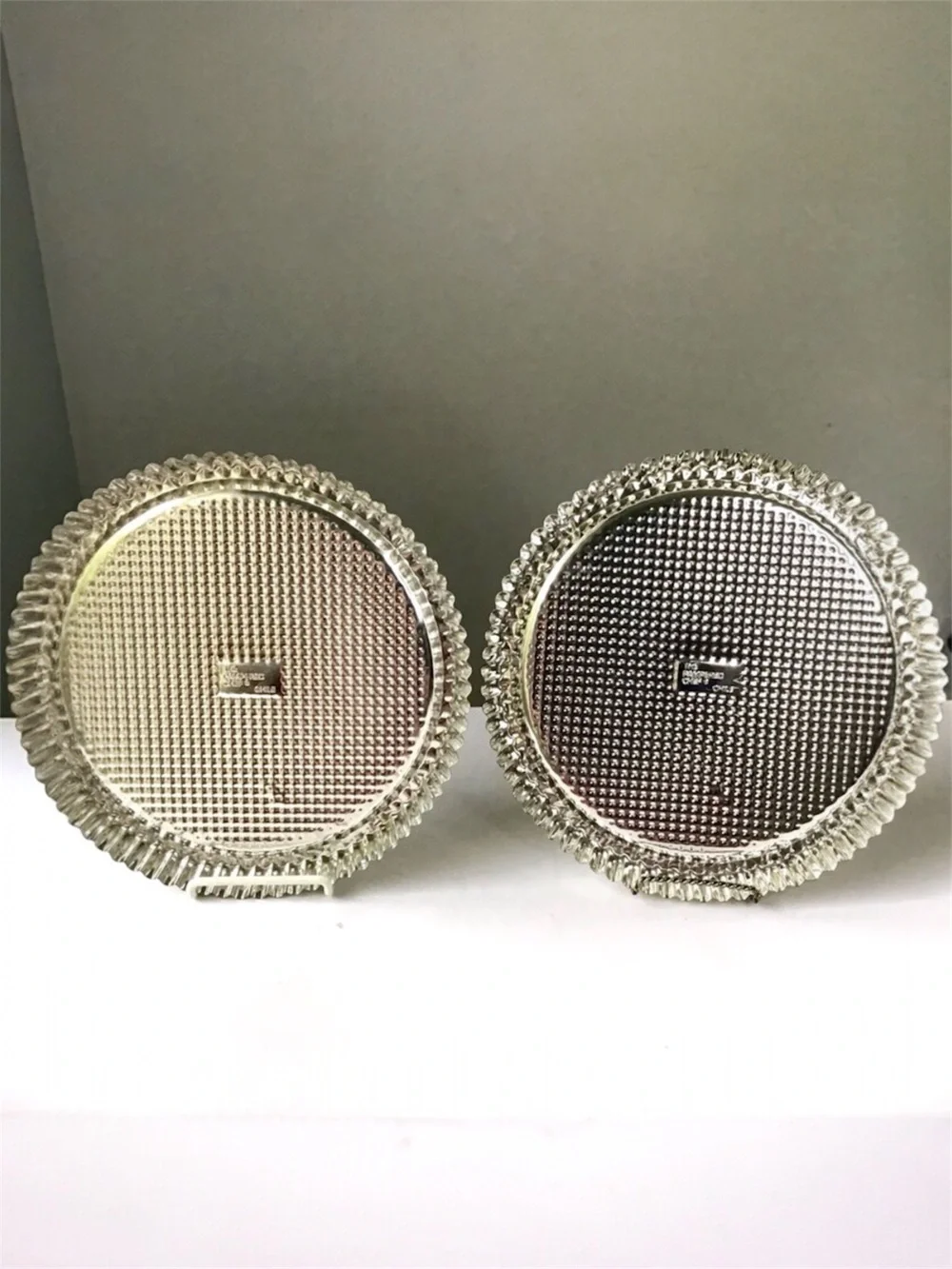 Pampered Chef Flan Pans Set of 2 Quiches Tarts Desserts 10” Metal Baking Pans